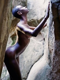 Black Models Ebony Hood Anal