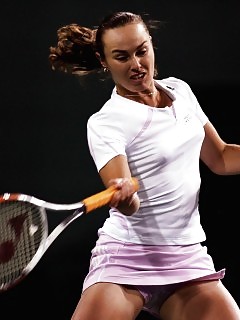 Sexy Girls Tennis Ebony Young