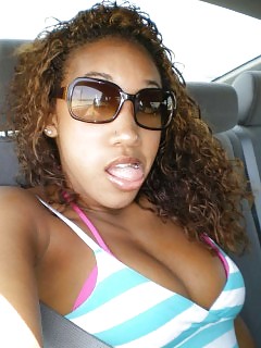 Different Pics Of A Bloody Hot Ebony Babe