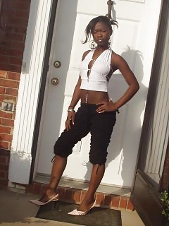 Extreme Black Chick Getting Jammed In Her Tight Butt