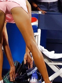 Sexy Girls Tennis Sexy Black Booty