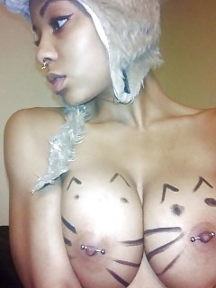 Nasty Ebony Self Black Ebony Porn