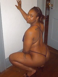 BBW Black Lady Big Booty Ebony