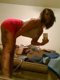 Photo Selection Of An Cutie Big Titted Sleazy Mulatto Friend