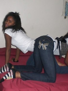 Fatty Black Gfs Ebony Alone