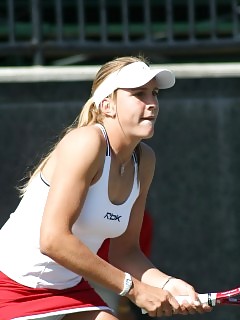 Sexy Girls Tennis Black Panties