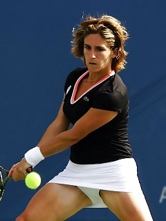 Sexy Girls Tennis Black Female Models