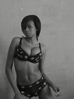 I Love Black GF Black Silk Stockings