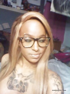 Kinky Amazing Tattooed Amateur Black GF Camwhoring