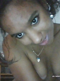 Selection Of An Provocative Black Female Showing Her Fine Boobs