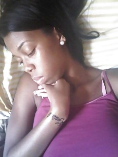 Gallery Of Vain Black Babes In Good Looking Self Pics