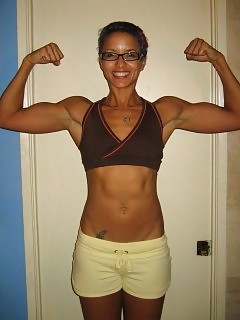 Bodybuilder Girls Hot Ebony