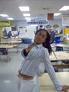 Picture Of A Filthy Black Babe Posing For Her Boyfriend