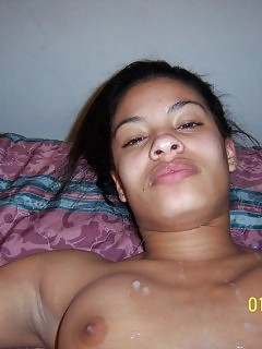 Magnetizing Black Babe Named Jaylenn Strips Nude And Gets Knobbed