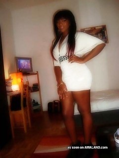 Photo Selection Of An Cutie Big Titted Sleazy Mulatto Friend
