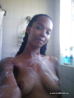 Photo Compilation Of A Nude Black Girlfriend Exposing Her Labia