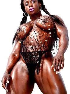 Muscle Black Women Ebony Fucks White
