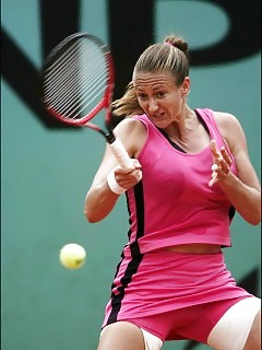 Sexy Girls Tennis Wet Black Pussy