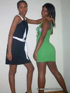 Collection Of A Beautiful Ebony Chicks Showing Off Their Big Hips