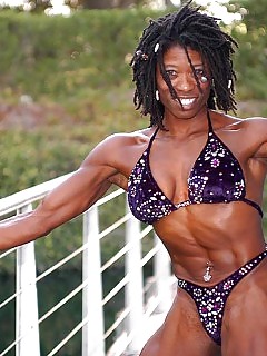 Muscle Black Women Huge Ebony Booty