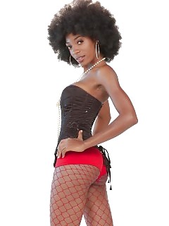 Black Models Ebony Clit