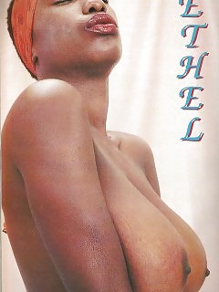 Vintage Black Pornstars Ebony Cleavage