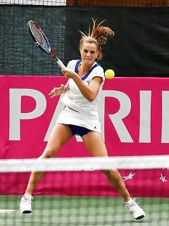 Sexy Girls Tennis Submissive Ebony